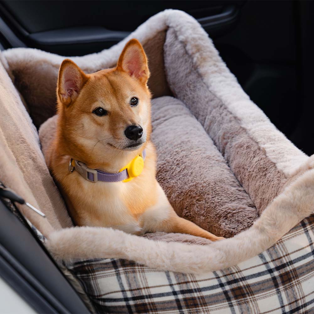 Pluche-autostoel voor huisdieren – RideSafe CozySeat