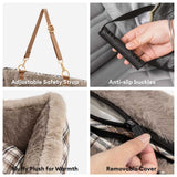 Pluche-autostoel voor huisdieren – RideSafe CozySeat