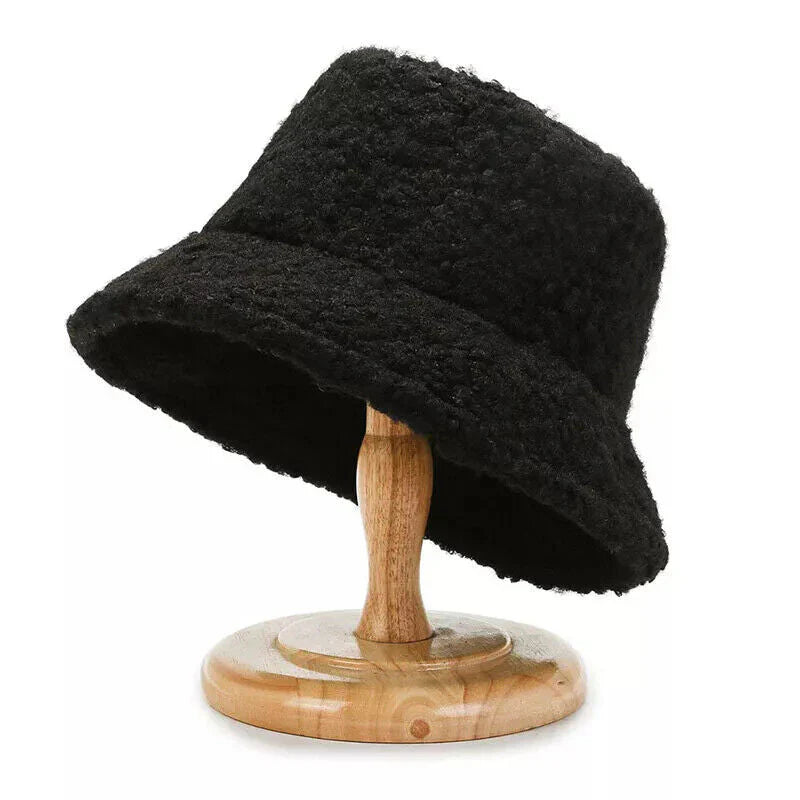 Modieuze Teddy-Bucket-Hoed - Livia