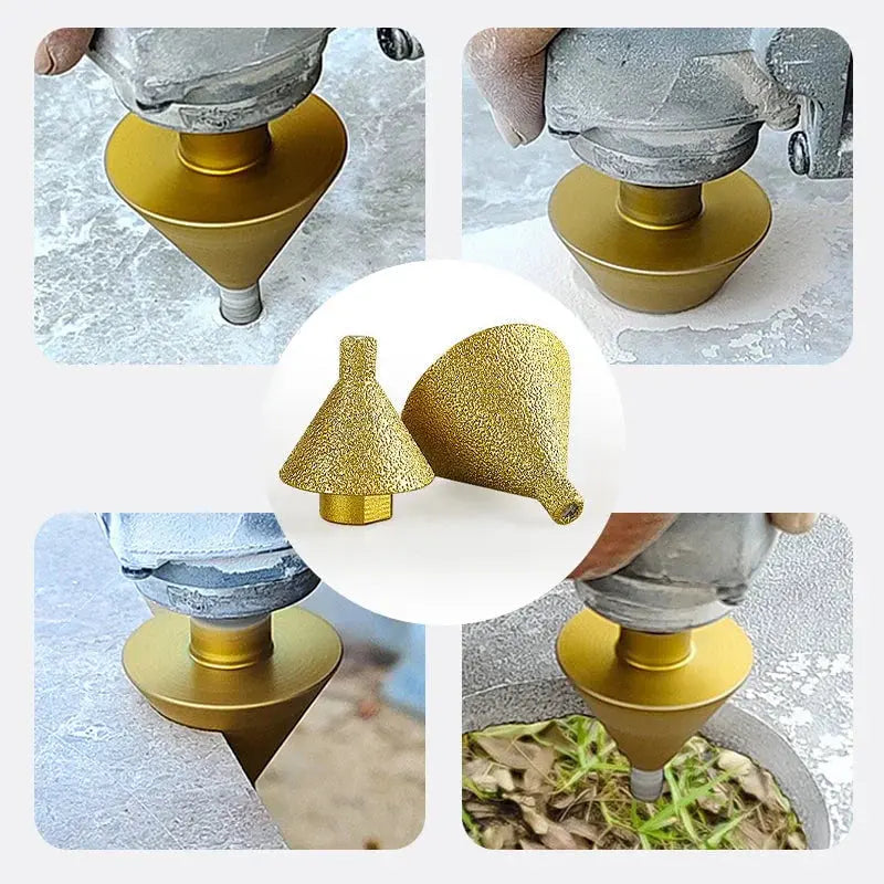 Diamantfasefrezer – precieze kantensnijding zonder toevoeging van water (38mm en 50mm)