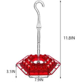 Mierenbestendige Hummingbird Feeder voor Buiten met Hangperch