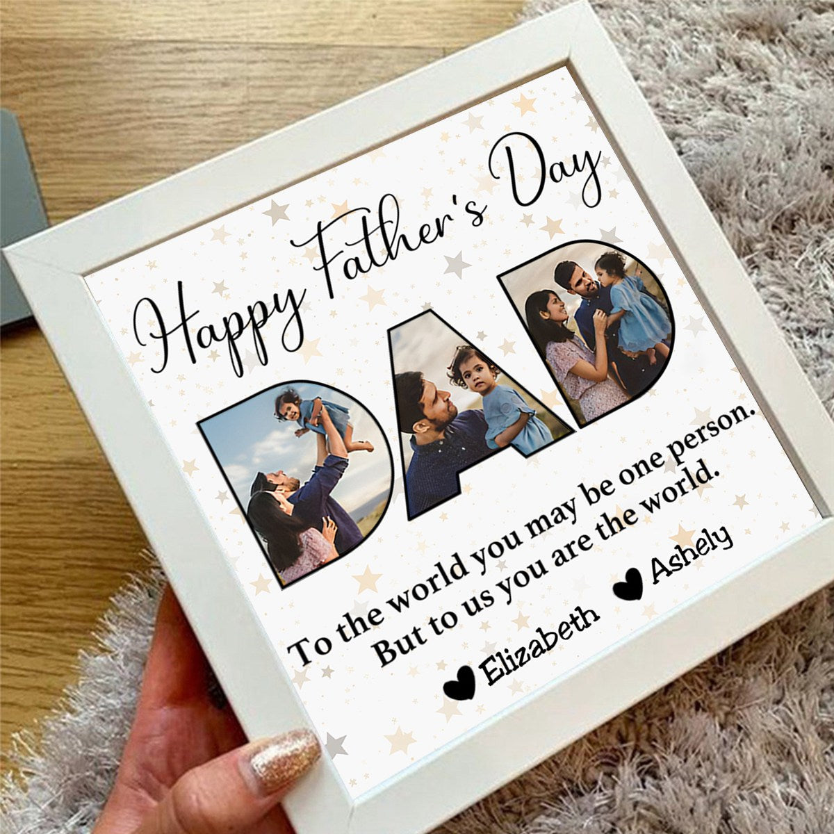 DadFrame | Een mooie herinnering aan jullie familieband