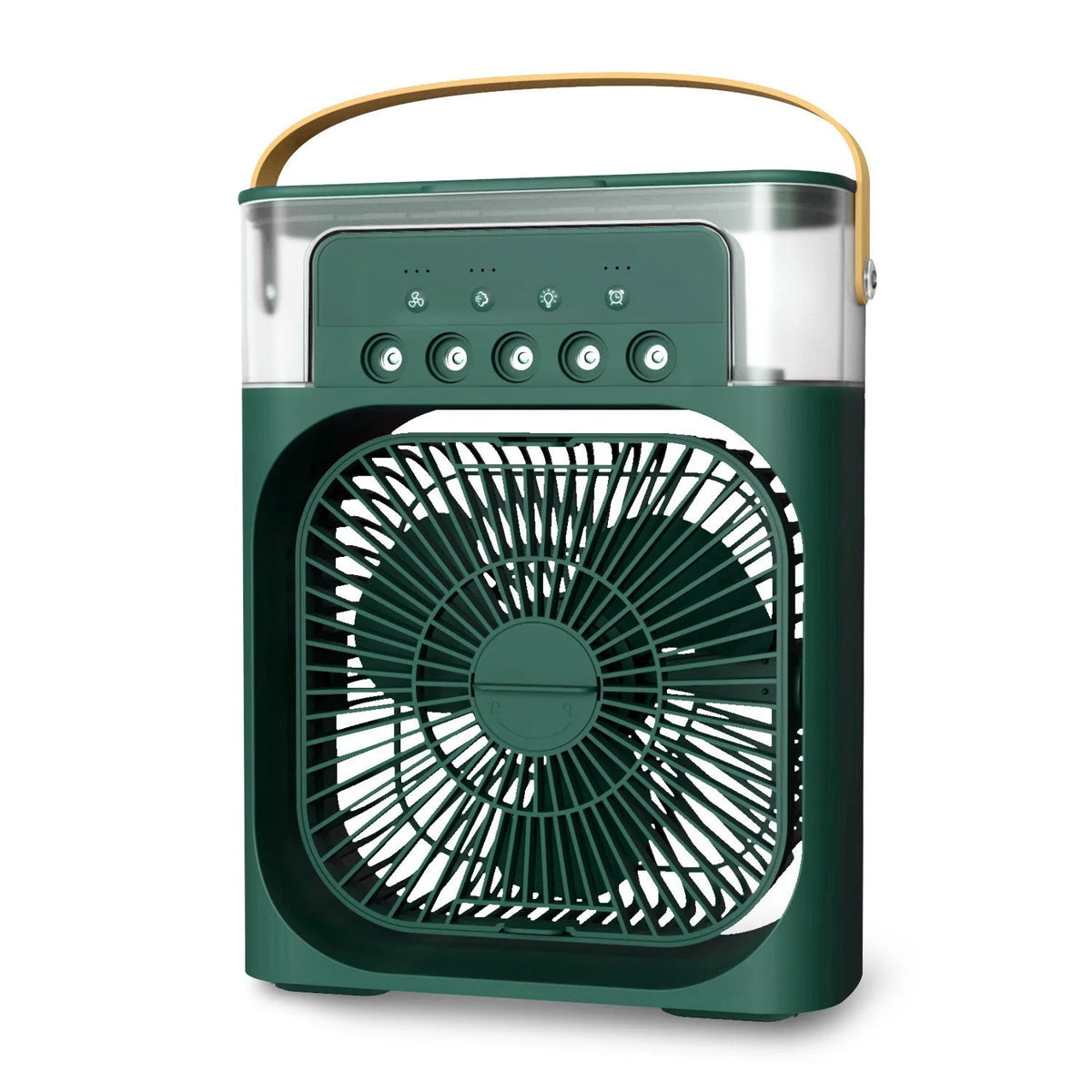 Draagbare verdampingsluchtkoeler – Compacte vernevelingsventilator met LED-verlichting