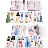 Magnetische Kledingpoppen Speelset voor Kinderen met Outfits & Opbergdoos