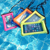 Waterdichte, drijvende telefoontas