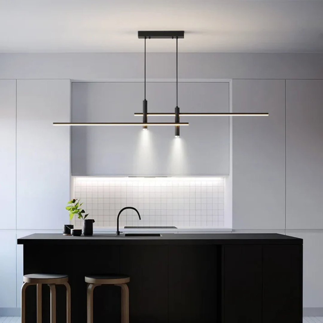 Juvo | Stijlvolle Designlamp | Minimalistisch Ontwerp | Dimbare LED Verlichting | Verstelbare Hoogte | Geschikt voor Eetkamer | Ideaal voor Sfeervolle Tafels | Past Perfect in Elk Interieur