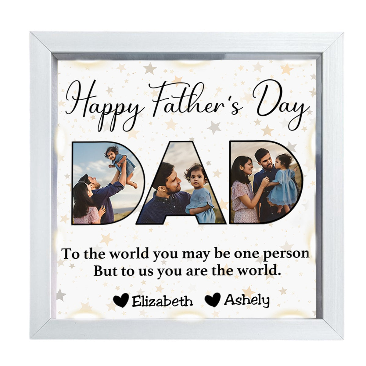 DadFrame | Een mooie herinnering aan jullie familieband