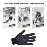 Thermische Handschoenen | Winddichte thermische handschoenen geschikt voor touchscreen