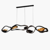 Moderne Artistieke Hanglamp – Sculpturale LED Plafondlamp met Dimbare Optie