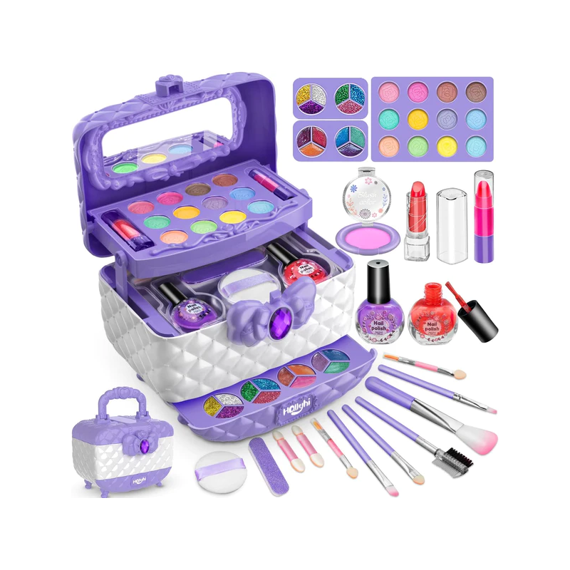 Prinsessen Beauty Koffer – Magische Make-up Speelset voor Kleine Stijliconen