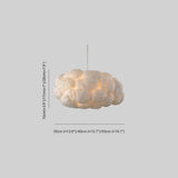 CloudyGlow - Wolkinspirerende LED pendellamp voor lichte ruimtes