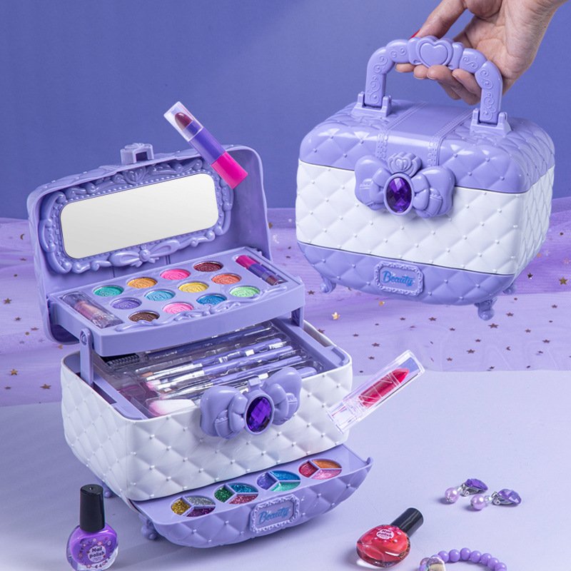 Prinsessen Beauty Koffer – Magische Make-up Speelset voor Kleine Stijliconen