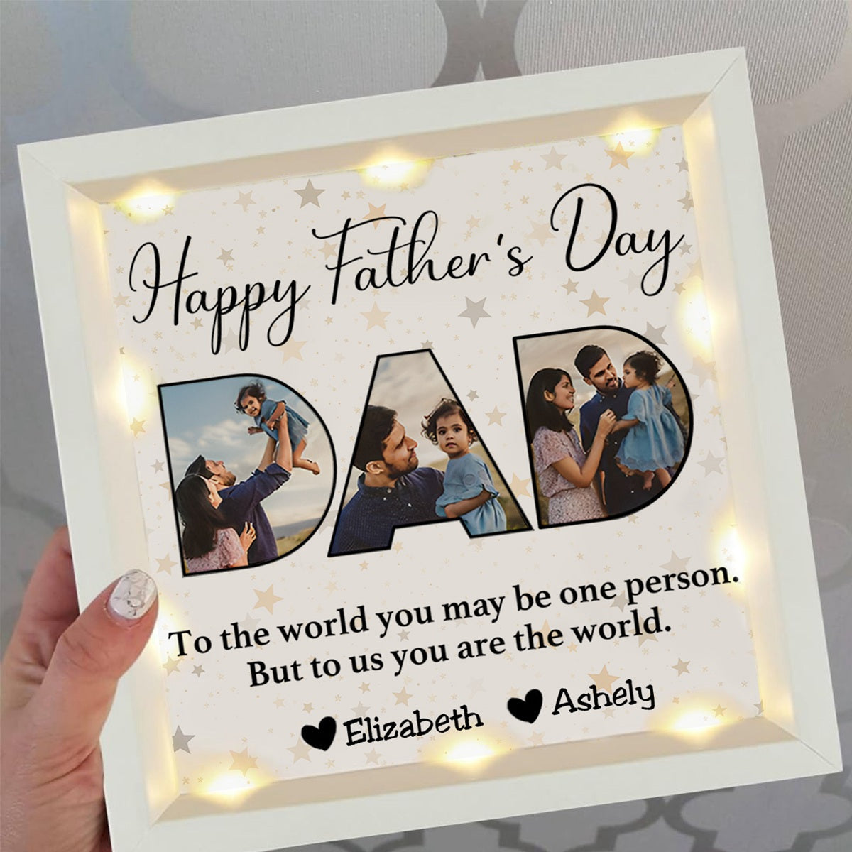 DadFrame | Een mooie herinnering aan jullie familieband