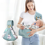 Multifunctionele Babydraagzak met Borstvoedingsfunctie van Katoen – 0 tot 36 maanden