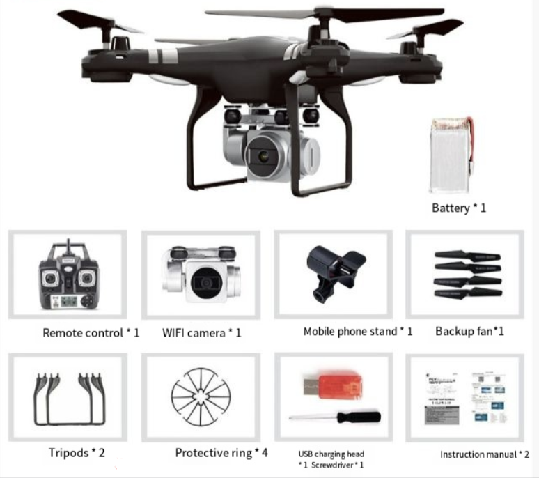 SkyPilot - Professionele Waterdichte Drone met 3D-Tracking