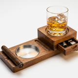 Vaderdagcadeau | Sigaar- en whiskyschaal | Maak zijn avonden nog stijlvoller