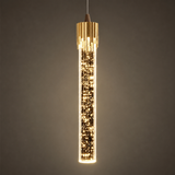 Glazen Hanglamp in Cilindervorm - Lustreau