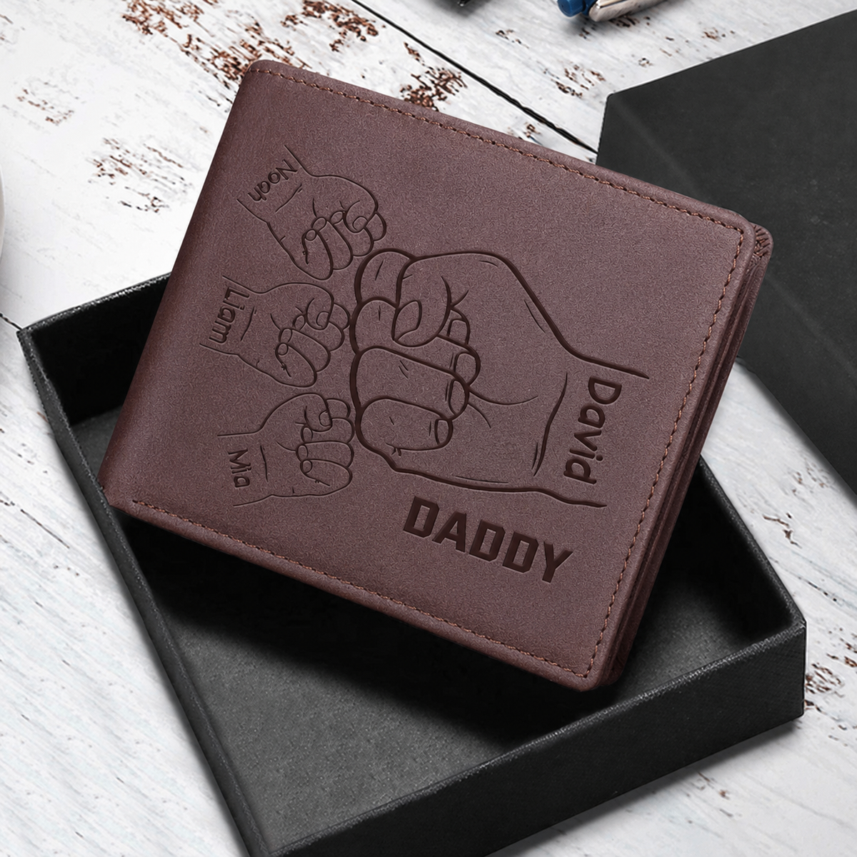 BondWallet | Draag je liefde mee in zijn dagelijkse portemonnee