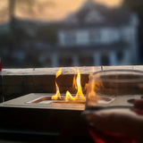 SereneFlame - Luxe Sfeerhaard voor betoverende buitenomgeving