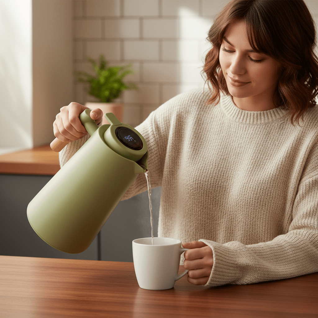 LATTEA PURE – Robuuste Thermoskan uit RVS, lekvrij en stijlvol
