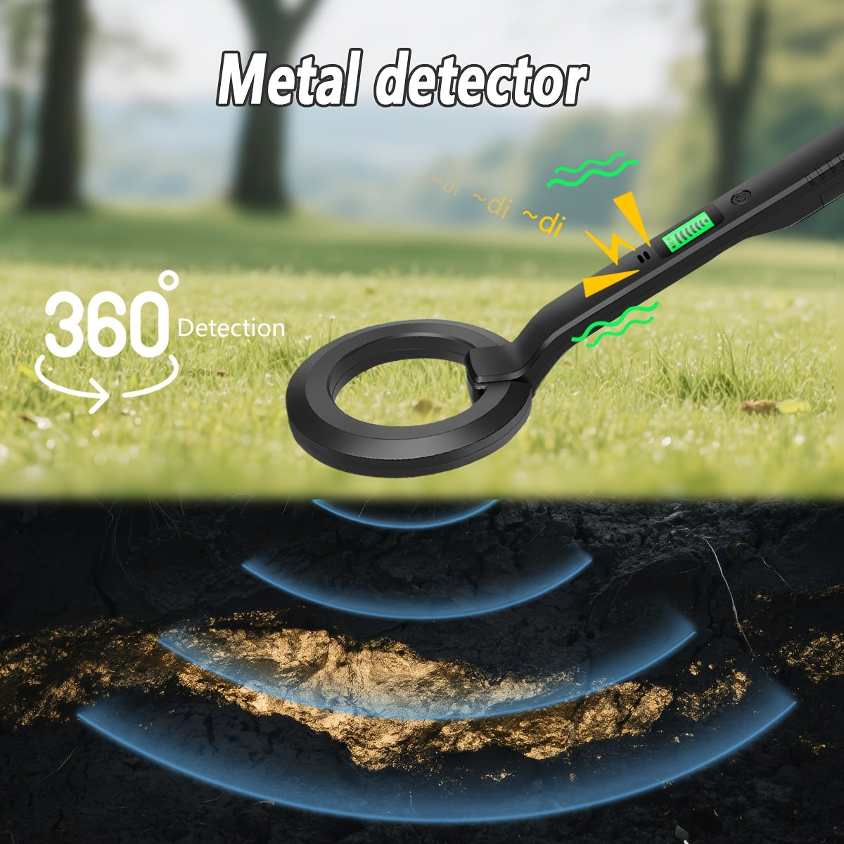 ProScan Metaaldetector – Nauwkeurig en Gebruiksvriendelijk voor Outdoor Avonturen