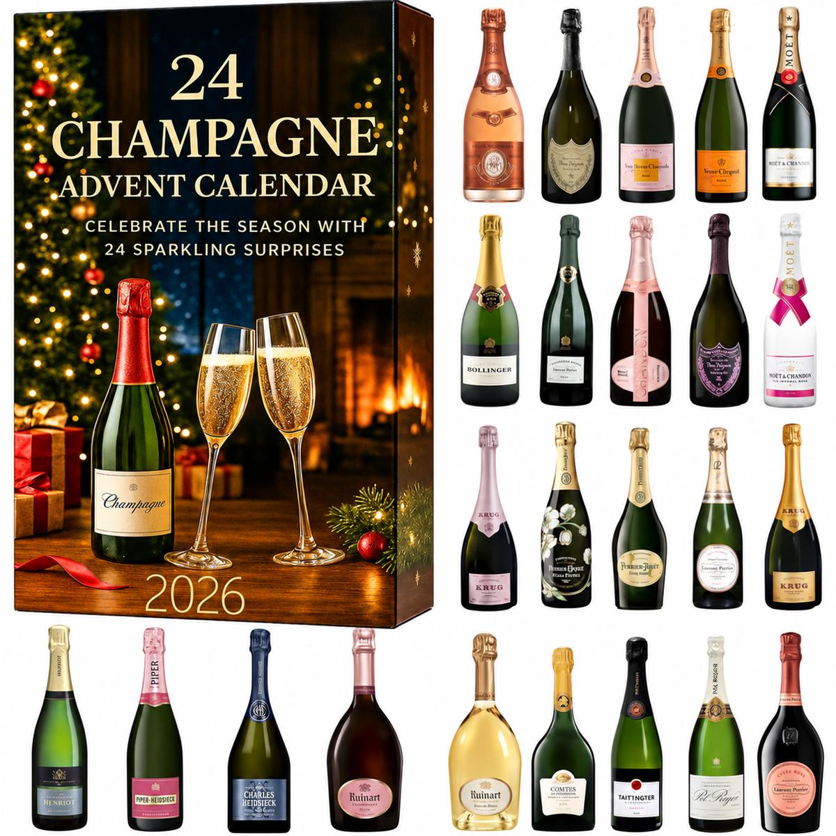 Champagne Countdown Adventskalender 2026