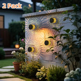 SolarGlow Duo Buitenmuurverlichting – Elegant en Weerbestendig