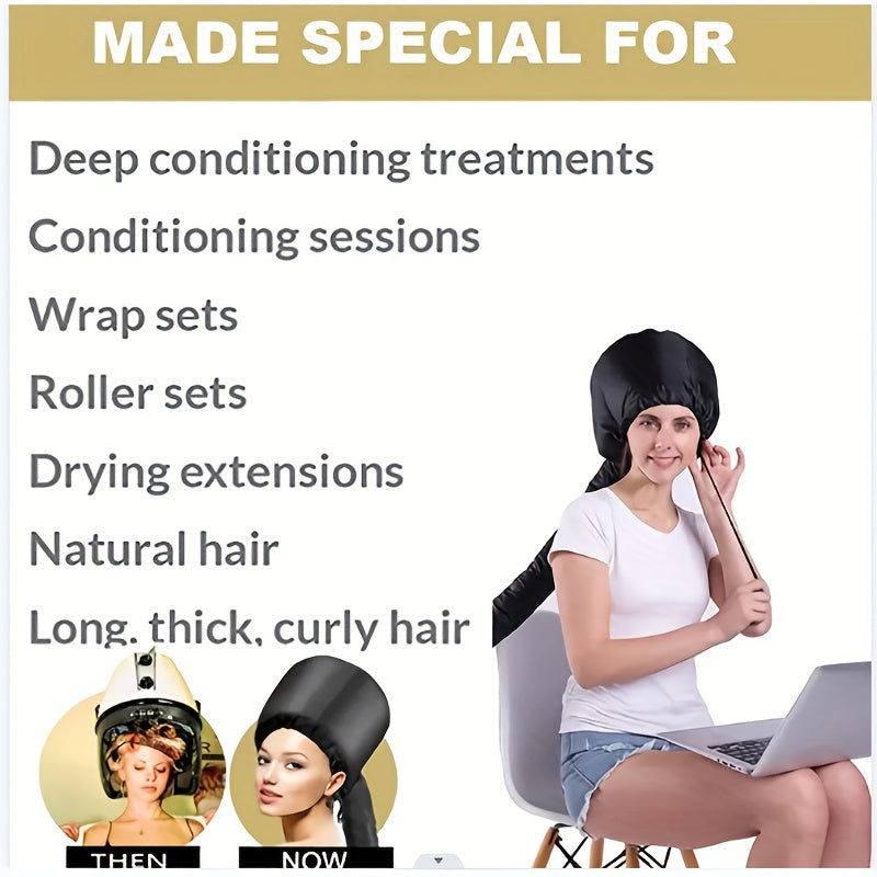 Thermo Haarstyling Kap – Praktisch en Comfortabel voor Elke Krul