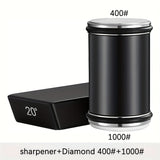 Schleifstein-Set EdgeCraft DuoSharp | Diamantsteen met Magnetische Bevestiging | 15° & 20° Slijphoek | Hout & Metaal