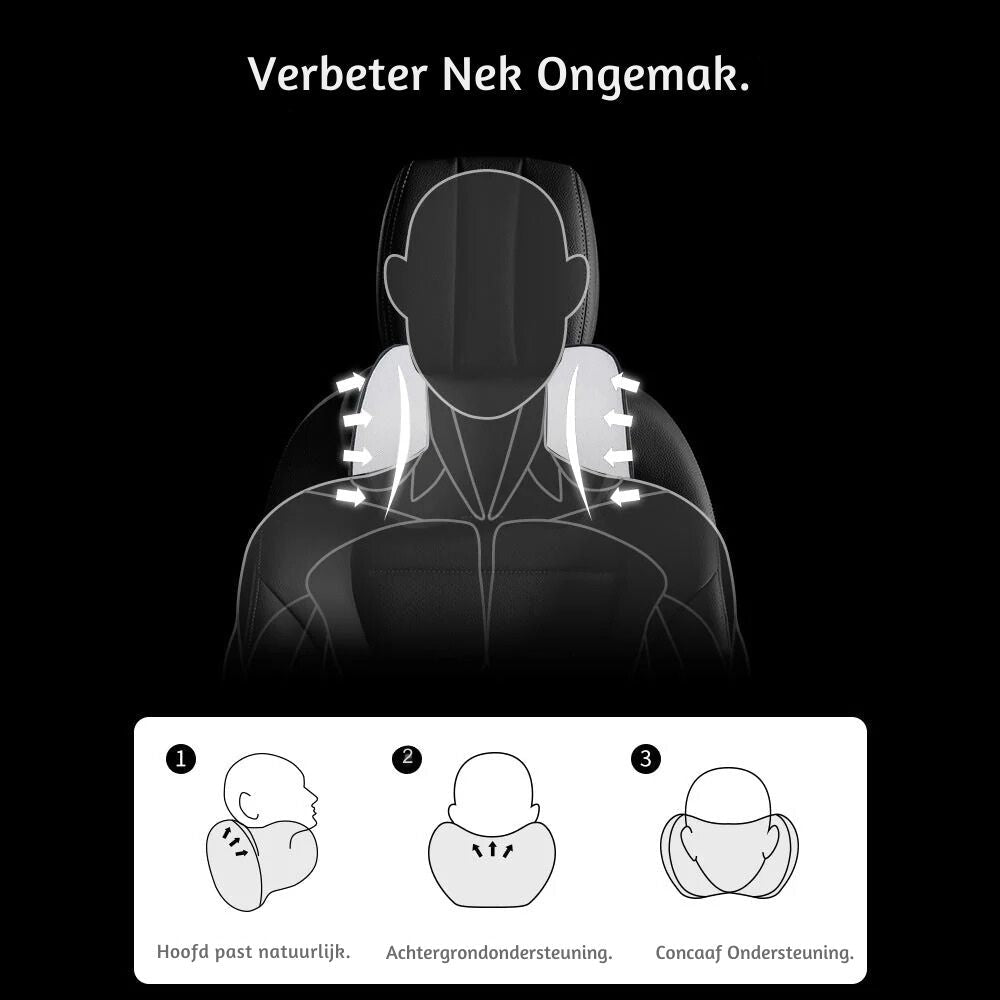 2 Pack Autonekkussen
