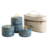 Isobox | Meerlagige geïsoleerde lunchbox (Incl. GRATIS draagtas t.w.v. €19,95)