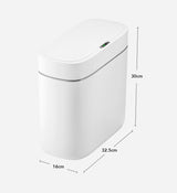 Sandsberg® 3 Gallonen waterdichte automatische slanke prullenbak met deksel Z64