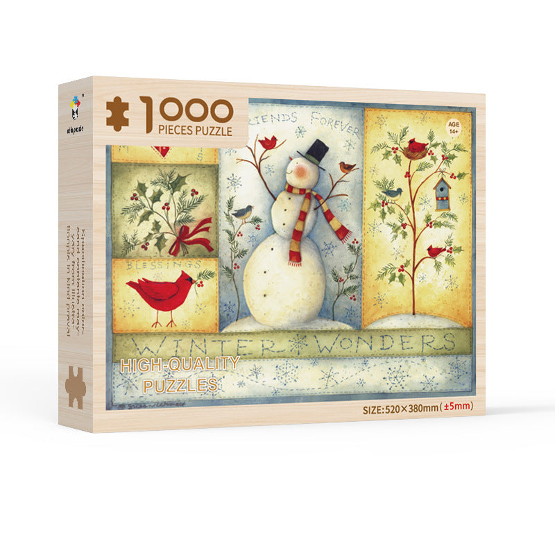 Kerst Puzzel Adventskalender – 1008 Stukjes, Dagelijks Puzzelplezier