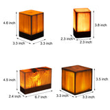 Stijlvolle LED-tafellamp – WoodGlow