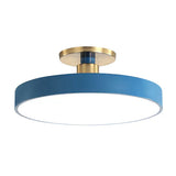 Ronde Inbouw Plafondlamp – Nordic Minimalisme met Zachte LED Glans