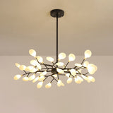 Simplicity Vertakte Vuurvliegkroonluchter | Moderne LED Vuurvlieg Acryl Kroonluchter G9 Fitting 110V/220V Dia 78cm/85cm/115cm Tijdloos Ontwerp Plafondlamp Verlichting