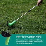Taavita Draadloze Mini Gras Trimmer voor Optimale Tuinverzorging