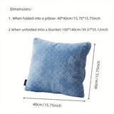 Stitch Kussen-Deken in Eén - Voor Comfort en Knusheid in Eén