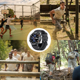 TitanX CombatFit S45 - Onverwoestbaar gecertificeerd militair gezondheidshorloge (2025)