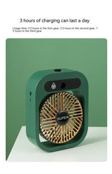 Sandsberg Oplaadbare Tafelventilator
