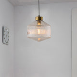 Modernisme Drum Hanglamp – Elegante Glazen Hanglamp