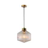 Modernisme Drum Hanglamp – Elegante Glazen Hanglamp