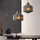 Modernisme Drum Hanglamp – Elegante Glazen Hanglamp