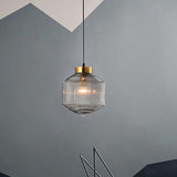 Modernisme Drum Hanglamp – Elegante Glazen Hanglamp