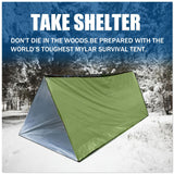 Survivor Emergency Tent - Waterdichte Noodopvang Tent voor 2 Personen