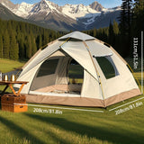 QuickCamp Opklapbare Tent – Comfort en Bescherming voor Elke Outdoor Trip