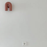 Moderne LED Wandlamp in Boogvorm