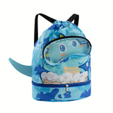 Oceaan-Thema Zwembackpack - Waterdicht met Nat/Droog Scheiding
