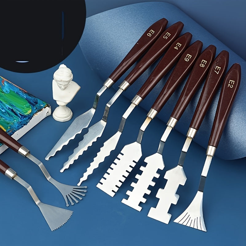 MasterBlend Schildermessen Set – Precisie en Creativiteit voor Olieverfkunst