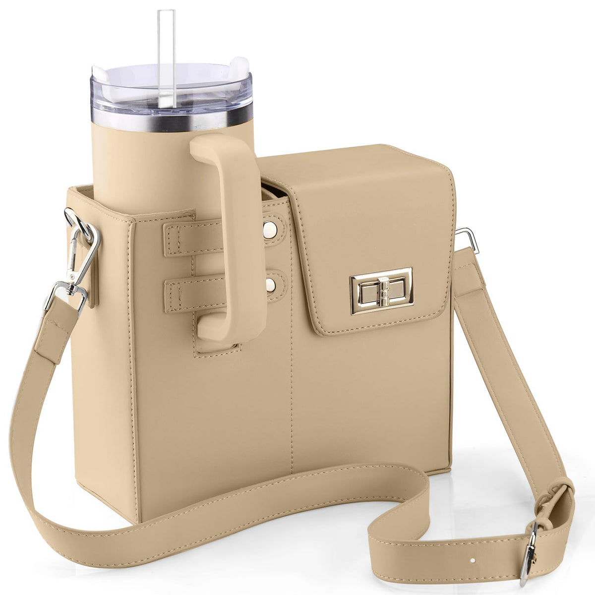 HydraTote – Schoudertas met fleshouder